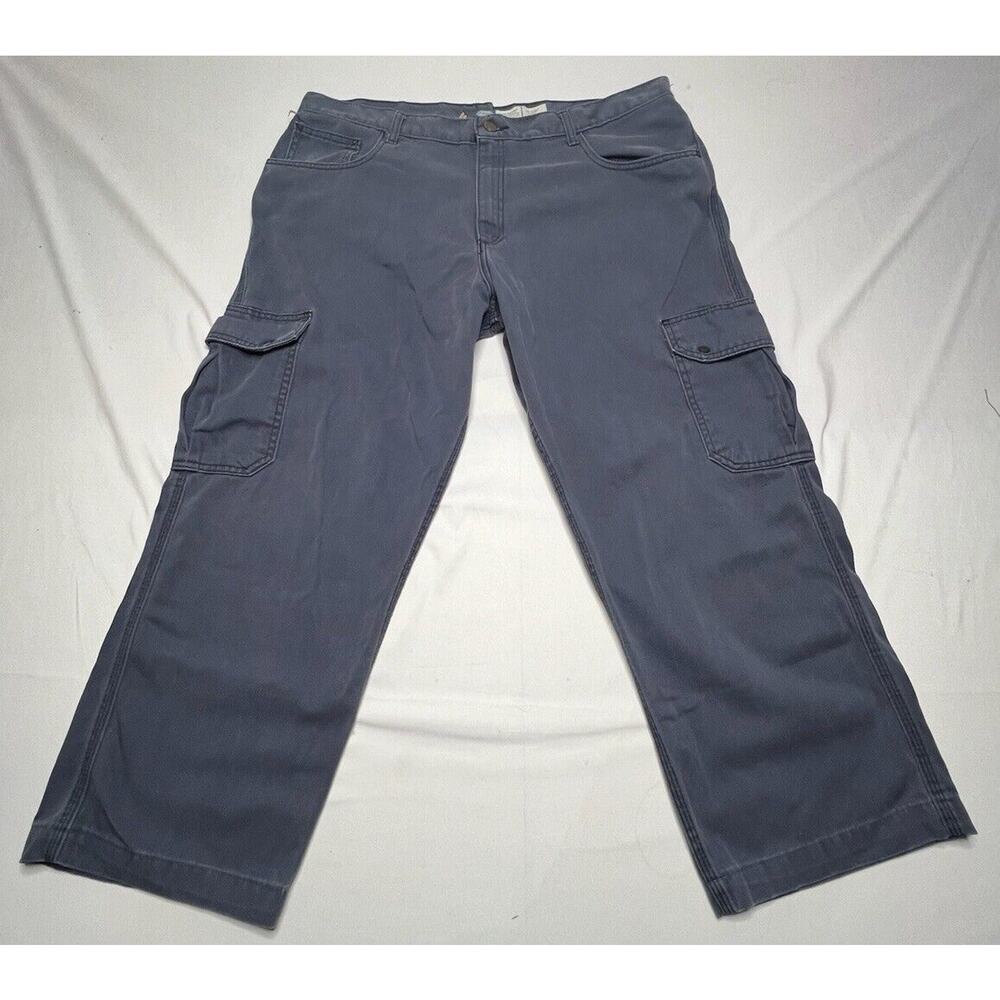 Lapco FR Men's Navy Blue Cat2 Flame Resistant Cargo Work Pants - 38x26.5*